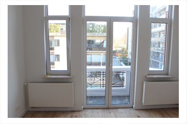 Realisatie plaatsing van PVC Ramen Bluenergy